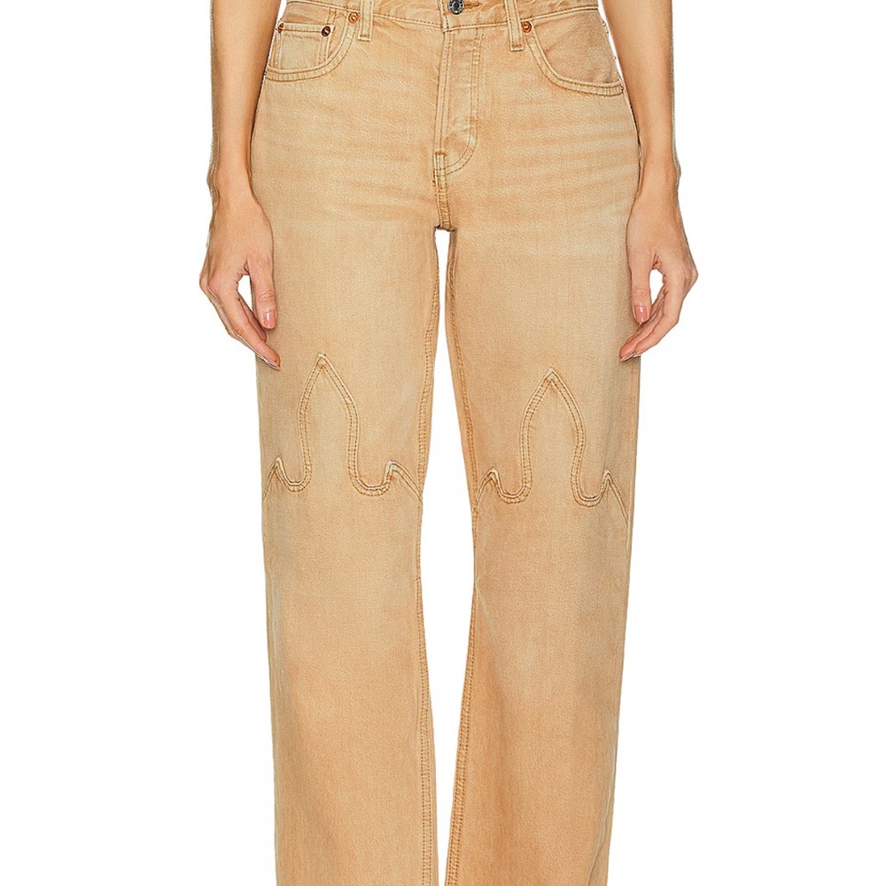 Tan Women's Jeans - Picture 5 of 5